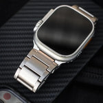 Cinturino per orologio in metallo titanio, For Apple Watch Series 7 41mm, For Apple Watch Series 7 45mm, For Apple Watch SE 40mm, For Apple Watch SE 44mm, For Apple Watch Series 6 40mm, For Apple Watch Series 6 44mm