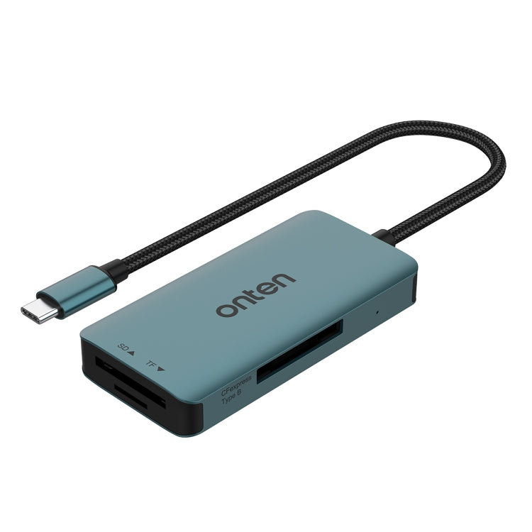 Onten C11 Lettore schede 3 in 1 USB-C CF, SD, TF