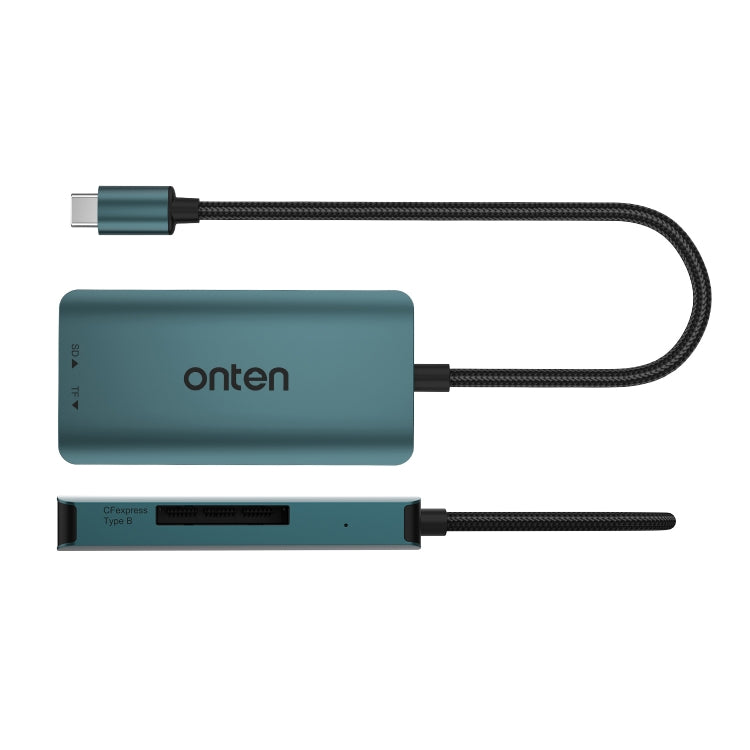 Onten C11 Lettore schede 3 in 1 USB-C CF, SD, TF