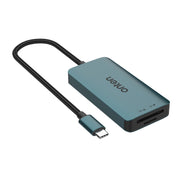 Lettore di schede Onten C12 3 in 1 da USB-C / Type-C a CFepress Type-A e SD e TF, C12