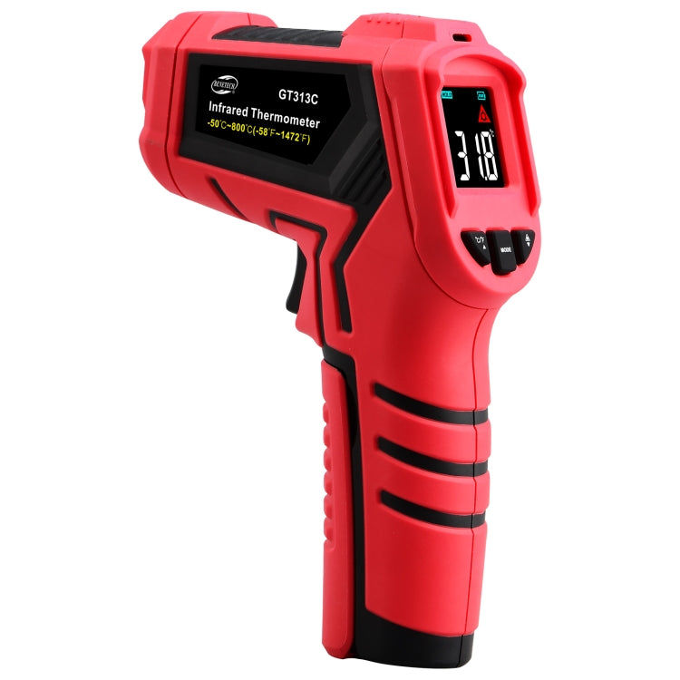 Termometro a infrarossi con display LCD BENETECH GT313C, batteria non inclusa, GT313C