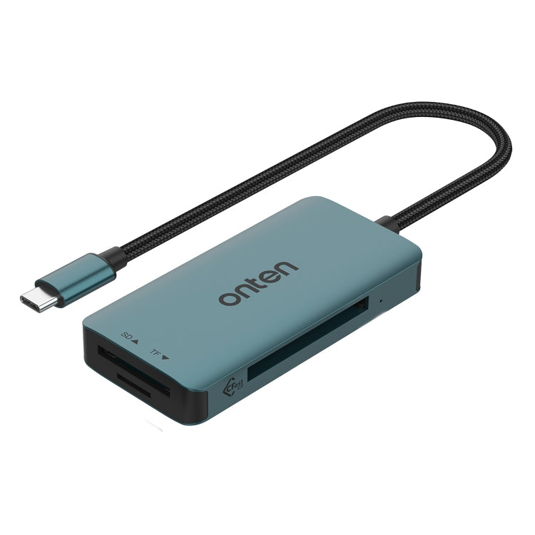 Onten C15 Lettore di schede 3 in 1 da USB-C/Tipo-C a CFast 2.0 e SD e TF, C15