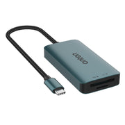 Onten C15 Lettore di schede 3 in 1 da USB-C/Tipo-C a CFast 2.0 e SD e TF, C15