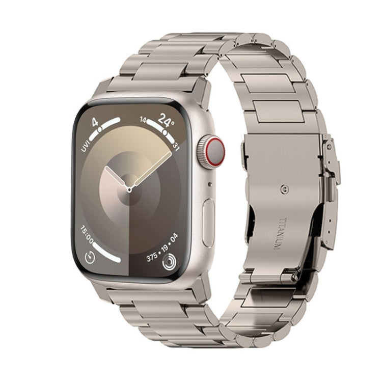 Cinturino per orologio in lega di titanio con fibbia di sicurezza da 26 mm, For Apple Watch SE 2023 44mm, For Apple Watch Ultra 2 49mm, For Apple Watch Series 9 45mm, For Apple Watch Ultra 49mm, For Apple Watch Series 8 45mm, For Apple Watch SE 2022 44...