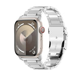Cinturino per orologio in lega di titanio con fibbia di sicurezza da 26 mm, For Apple Watch Series 6 44mm, For Apple Watch Series 5 44mm, For Apple Watch Series 4 44mm, For Apple Watch Series 3 42mm