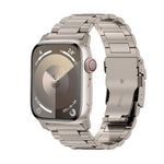 Cinturino per orologio in lega di titanio con fibbia di sicurezza da 26 mm, For Apple Watch Series 6 44mm, For Apple Watch Series 5 44mm, For Apple Watch Series 4 44mm, For Apple Watch Series 3 42mm