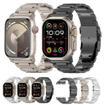 Cinturino per orologio in lega di titanio con fibbia di sicurezza da 26 mm, For Apple Watch Series 6 44mm, For Apple Watch Series 5 44mm, For Apple Watch Series 4 44mm, For Apple Watch Series 3 42mm