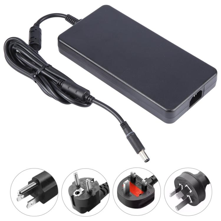 Adattatore di alimentazione per notebook portatile da 240 W 19,5 V 12,3 A per Dell 7,0 x 5,0 mm, EU Plug, US Plug, UK Plug, AU Plug