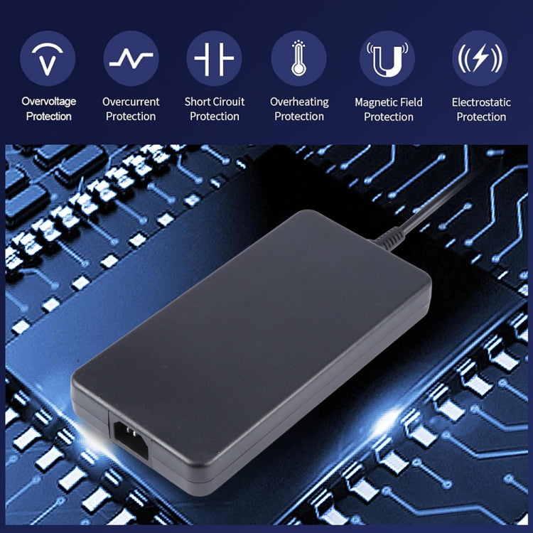 Adattatore di alimentazione per notebook portatile da 240 W 19,5 V 12,3 A per Dell 7,0 x 5,0 mm, EU Plug, US Plug, UK Plug, AU Plug