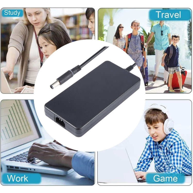 Adattatore di alimentazione per notebook portatile da 240 W 19,5 V 12,3 A per Dell 7,0 x 5,0 mm, EU Plug, US Plug, UK Plug, AU Plug