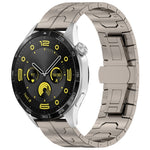Cinturino per orologio in lega di titanio con fibbia a farfalla, 22mm