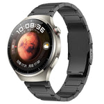 Cinturino per orologio in lega di titanio con doppia fibbia di sicurezza, 22mm