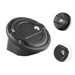 Copertura del serbatoio del motore con tappo olio in lega di alluminio modificata per auto per Jeep Wrangler JL JLU 2018-2019, For Jeep Wrangler JL