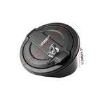 Copertura del serbatoio del motore con tappo olio in lega di alluminio modificata per auto per Jeep Wrangler JL JLU 2018-2019, For Jeep Wrangler JL