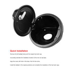 Copertura del serbatoio del motore con tappo olio in lega di alluminio modificata per auto per Jeep Wrangler JL JLU 2018-2019, For Jeep Wrangler JL