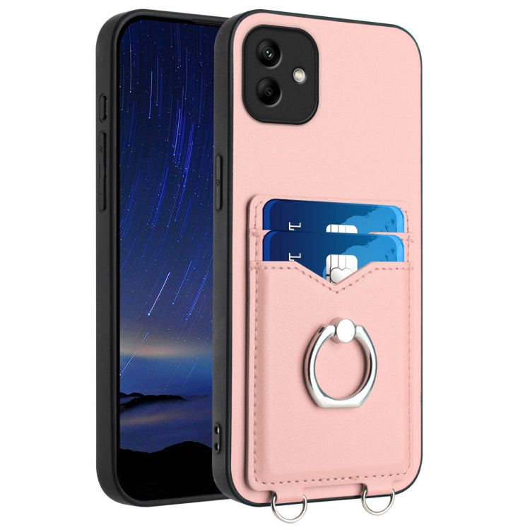 Custodia con porta carte e anello per Samsung Galaxy S23 5G