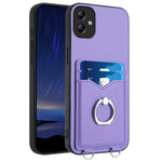 Custodia con porta carte e anello per Samsung Galaxy S23 FE 5G