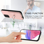 Custodia con porta carte e anello per Samsung Galaxy S22 Ultra 5G
