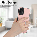 Custodia con porta carte e anello per Samsung Galaxy S22 Ultra 5G