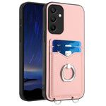 Custodia con porta carte e anello per Samsung Galaxy A15 4G