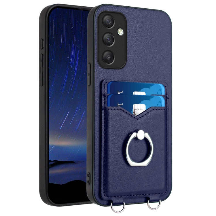 Custodia con porta carte e anello per Samsung Galaxy S23 Ultra 5G