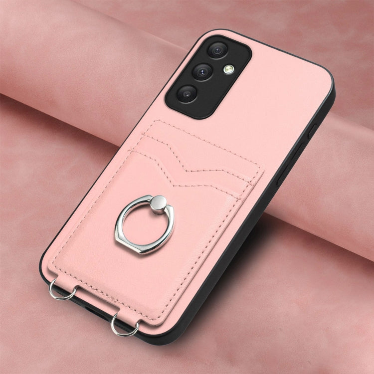Custodia con porta carte e anello per Samsung Galaxy S24 Ultra 5G