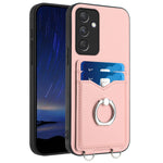 Custodia con porta carte e anello per Samsung Galaxy S23 Ultra 5G