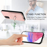 Custodia per cellulare con porta carte e anello per Samsung Galaxy S20 FE