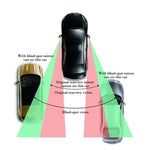 3R 3R-059 Specchietto laterale ausiliario per auto Specchietto grandangolare rotondo per punto cieco, 3R-059
