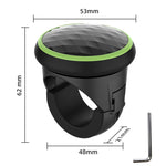 3R 3R-2253 Booster per volante per auto, amplificatore di potenza per volante per auto, 3R-2253 (Black), 3R-2253 (Black Green), 3R-2253 (Black Purple)