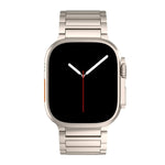 Cinturino per orologio in lega di titanio con fibbia a farfalla a forma di I, For Apple Watch SE 2023 44mm, For Apple Watch Ultra 2 49mm, For Apple Watch Series 9 45mm, For Apple Watch Ultra 49mm, For Apple Watch Series 8 45mm                          ...