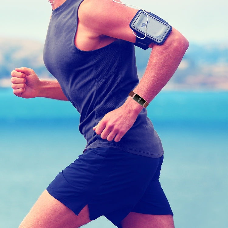 Testa in plastica con cinturino in nylon intrecciato, dimensioni: misura libera, For Fitbit Charge 4 / Charge 3 / Charge3 SE