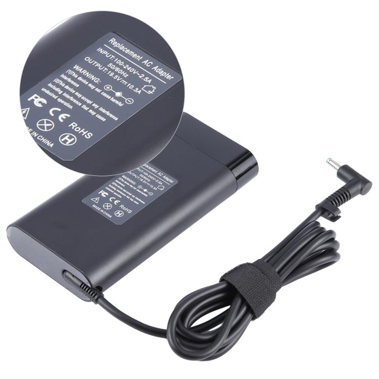 Adattatore di alimentazione per notebook portatile ovale da 200 W 19,5 V 10,3 A per HP 4,5 x 3,0 mm, EU Plug, US Plug, UK Plug, AU Plug