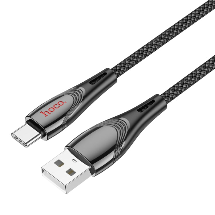 hoco U133 Cavo dati di ricarica intrecciato da tipo C / USB-C a USB-A, 1.2m