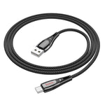 Cavo USB-C a USB-A intrecciato 1,2m per ricarica e dati