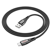 hoco U133 Cavo dati di ricarica intrecciato da tipo C / USB-C a USB-A, 1.2m