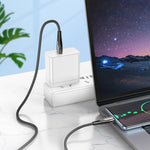 Cavo USB-C a USB-A intrecciato 1,2m per ricarica e dati