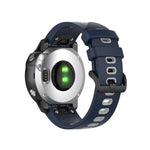Cinturino in silicone bicolore, For Garmin Fenix 6S