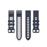 Cinturino in silicone bicolore, For Garmin Fenix 6S