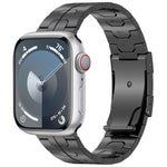 Cinturino per orologio in lega di titanio con fibbia tartaruga, For Apple Watch Series 5 44mm, For Apple Watch Series 5 40mm, For Apple Watch Series 4 44mm, For Apple Watch Series 4 40mm, For Apple Watch Series 3 38mm, For Apple Watch Series 3 42mm