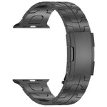 Cinturino per orologio in lega di titanio con fibbia tartaruga, For Apple Watch Series 5 44mm, For Apple Watch Series 5 40mm, For Apple Watch Series 4 44mm, For Apple Watch Series 4 40mm, For Apple Watch Series 3 38mm, For Apple Watch Series 3 42mm
