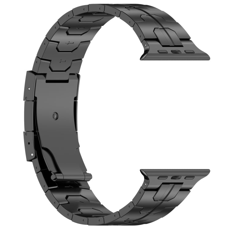 Cinturino per orologio in lega di titanio con fibbia tartaruga, For Apple Watch Series 5 44mm, For Apple Watch Series 5 40mm, For Apple Watch Series 4 44mm, For Apple Watch Series 4 40mm, For Apple Watch Series 3 38mm, For Apple Watch Series 3 42mm