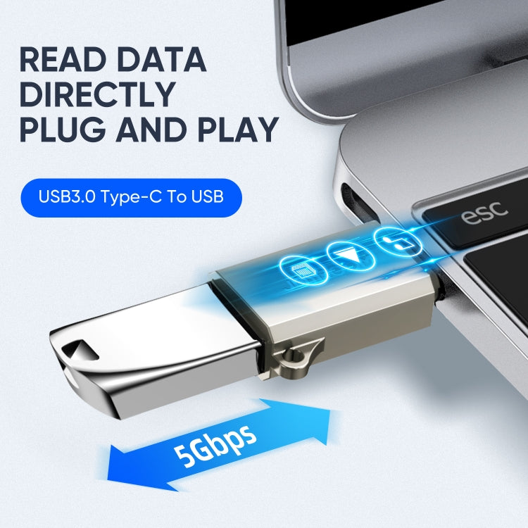 Adattatore OTG USB-C maschio a USB 3.0 femmina 5Gbps