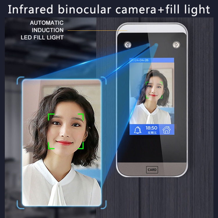 Realand F100 Macchina presenza impronte digitali 4,3 pollici