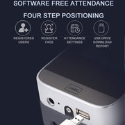 Realand F100 Macchina per la presenza di tessere per impronte digitali con touch screen capacitivo da 4,3 pollici, F100