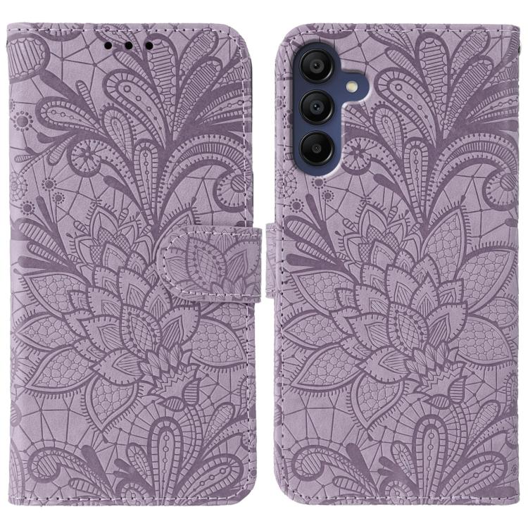 Custodia in pelle con stampa floreale per Samsung Galaxy A06 4G/5G e modelli