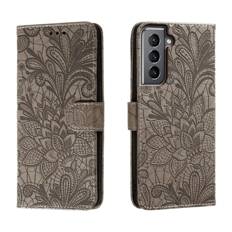 Custodia in pelle con motivo floreale per Samsung Galaxy S25 Ultra 5G