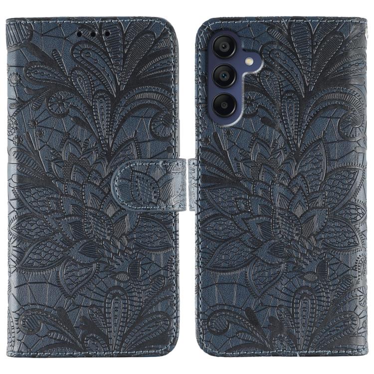 Custodia in pelle con motivo floreale per Samsung Galaxy S26 Edge 5G