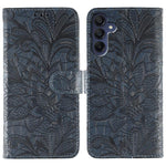 Custodia in pelle con motivo floreale per Samsung Galaxy S26 Edge 5G