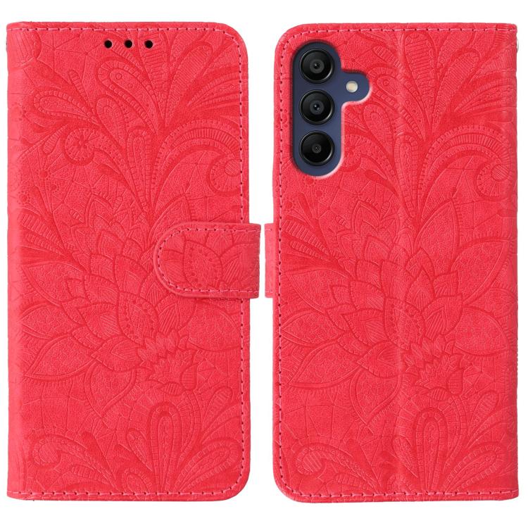 Custodia in pelle con motivo floreale per Samsung Galaxy S26 Edge 5G